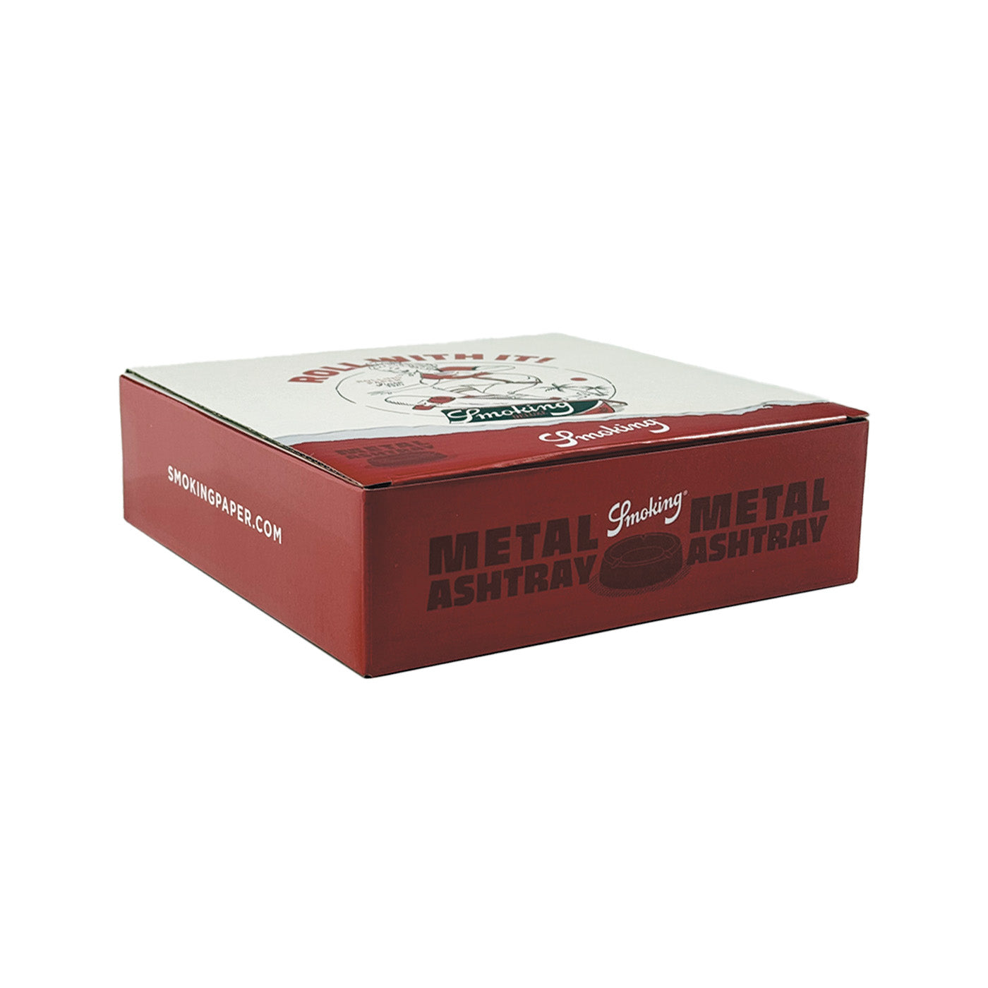 Display Smoking Metallic Asbak Skater