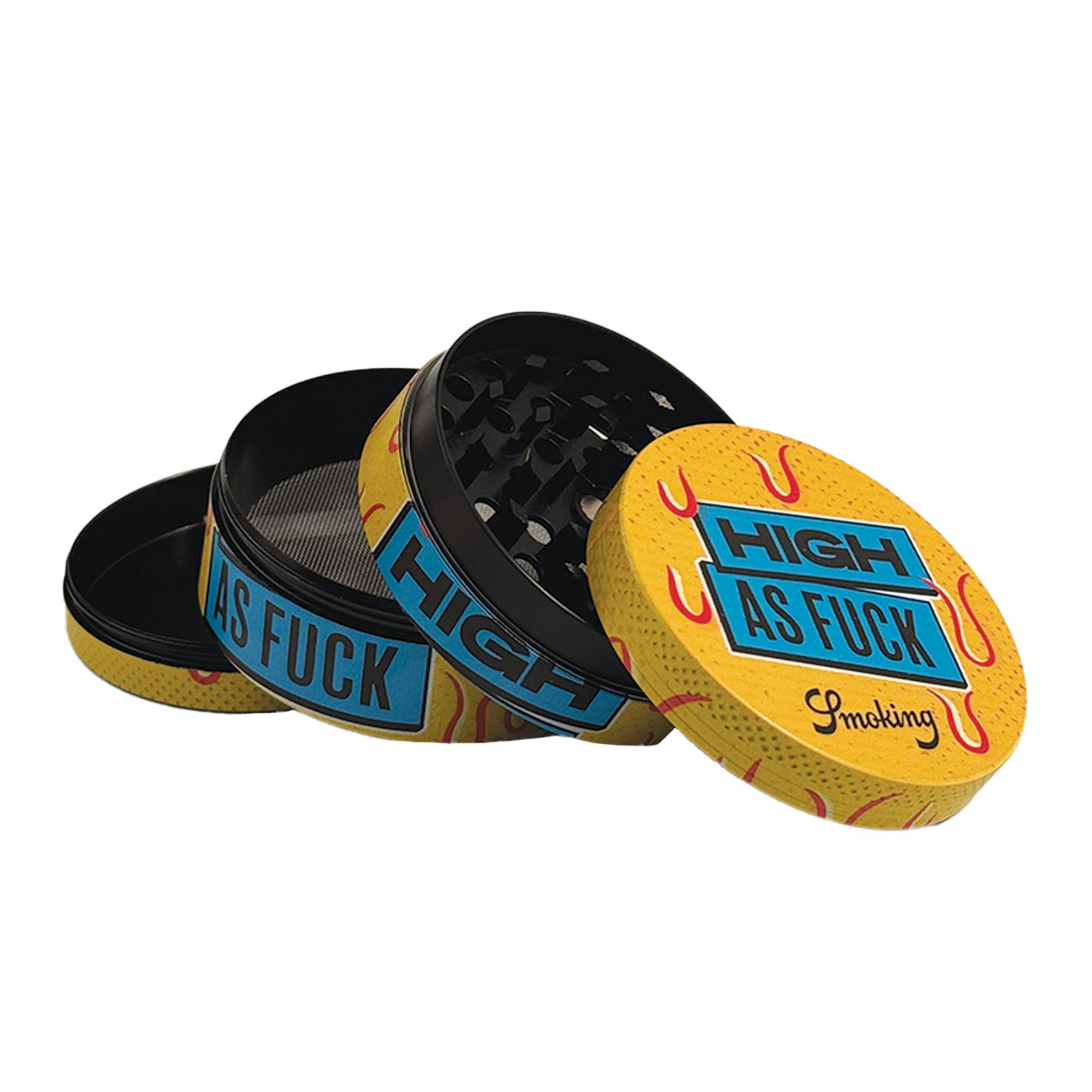 Display Smoking Metal XL Grinders Collection High AF 63MM
