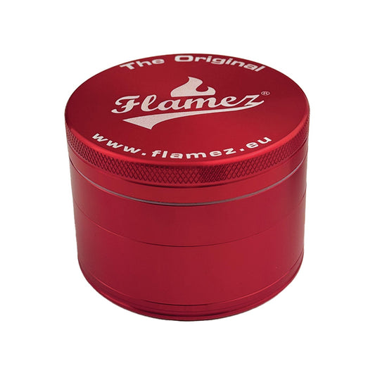 Flamez grinder 4 parts 63 mm red