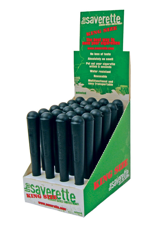 Display saverette kingsize black 110 mm 24 pcs