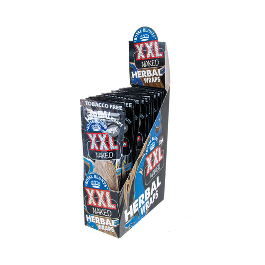 Display hemparillo xxl herbal wraps naked 25x2 pcs