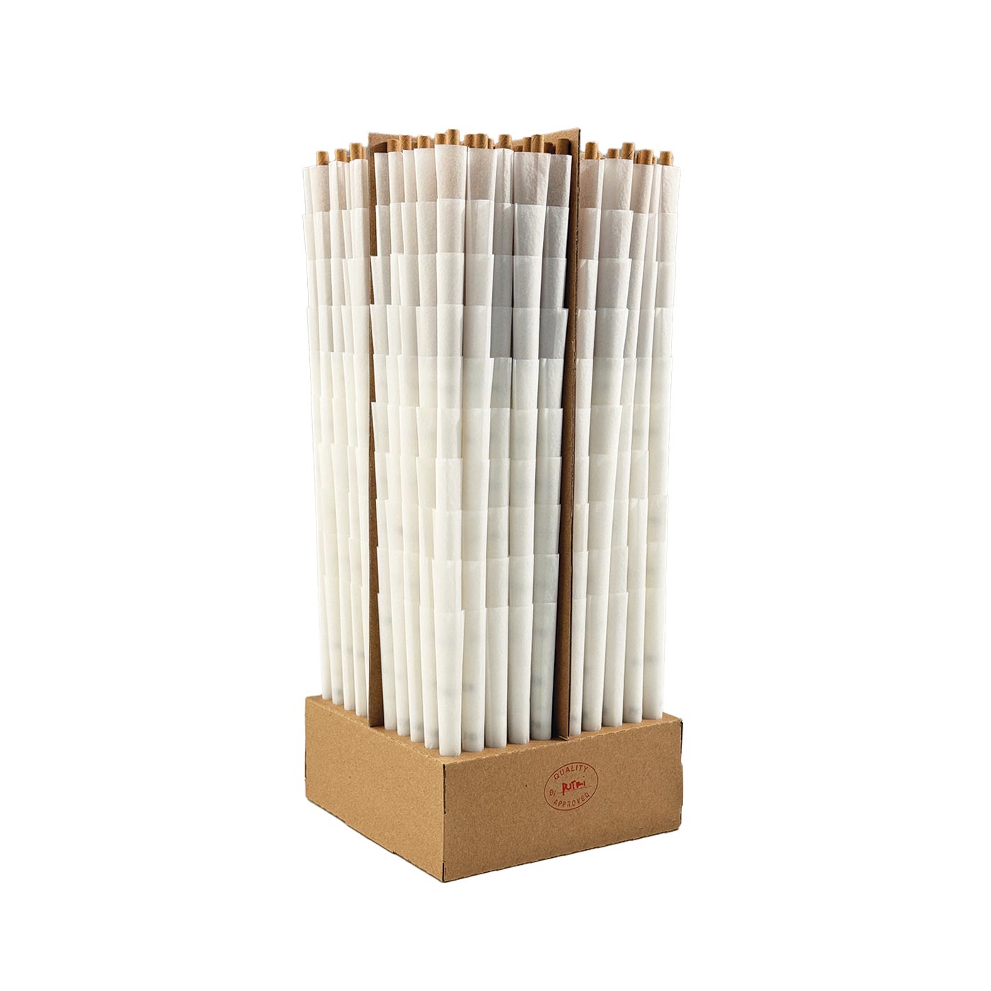 Box POLM Cones King Size Bleached White 109/21 mm 1000 Pcs