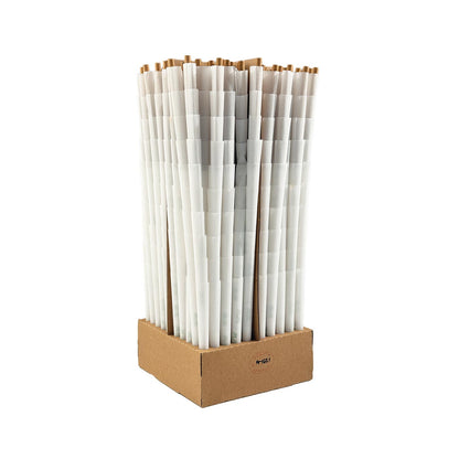 Box WW Cones King Size Bleached White 109/21 mm 1000 Pcs