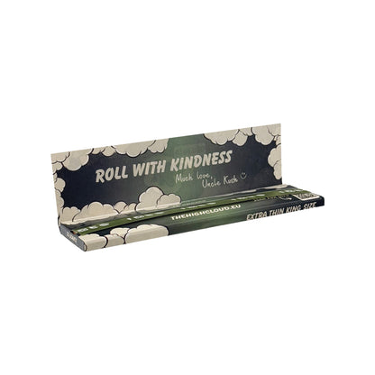 Display GreenGo Uncle Kush Edition Unbleached King Size Regular Extra Thin 50 Pc.