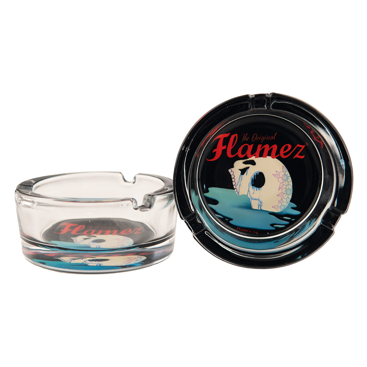 Flamez Glazen Asbak Assorti 8,5 cm 6 St.