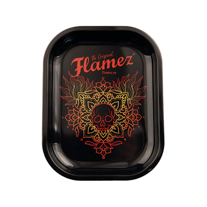 Display Flamez Rolling Tray Skull Small 18x14 cm V1
