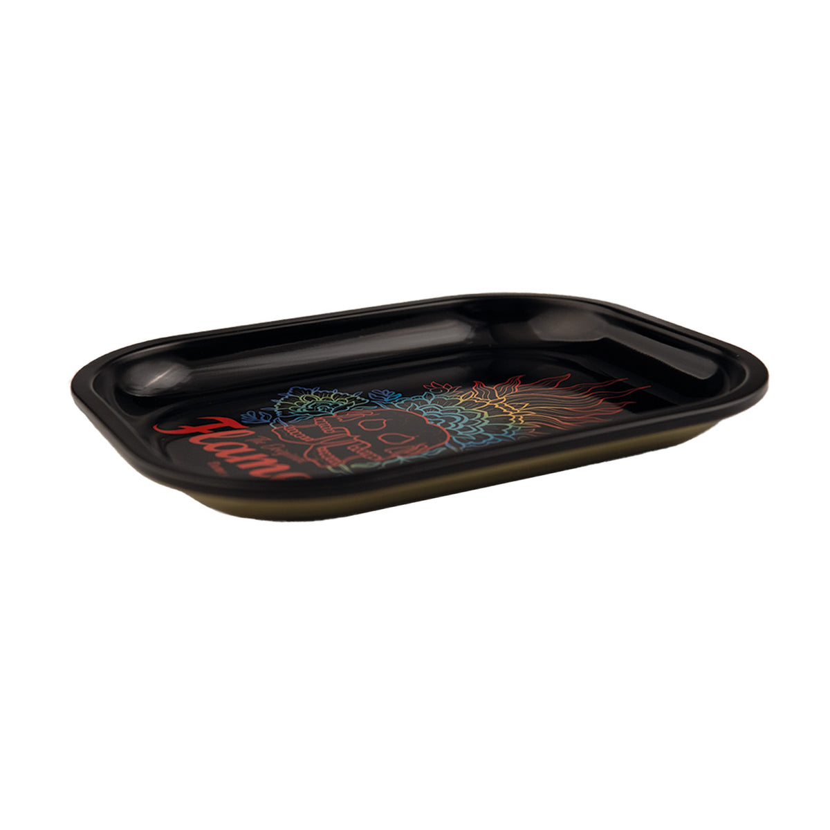 Display Flamez Rolling Tray Skull Small 18x14 cm V2