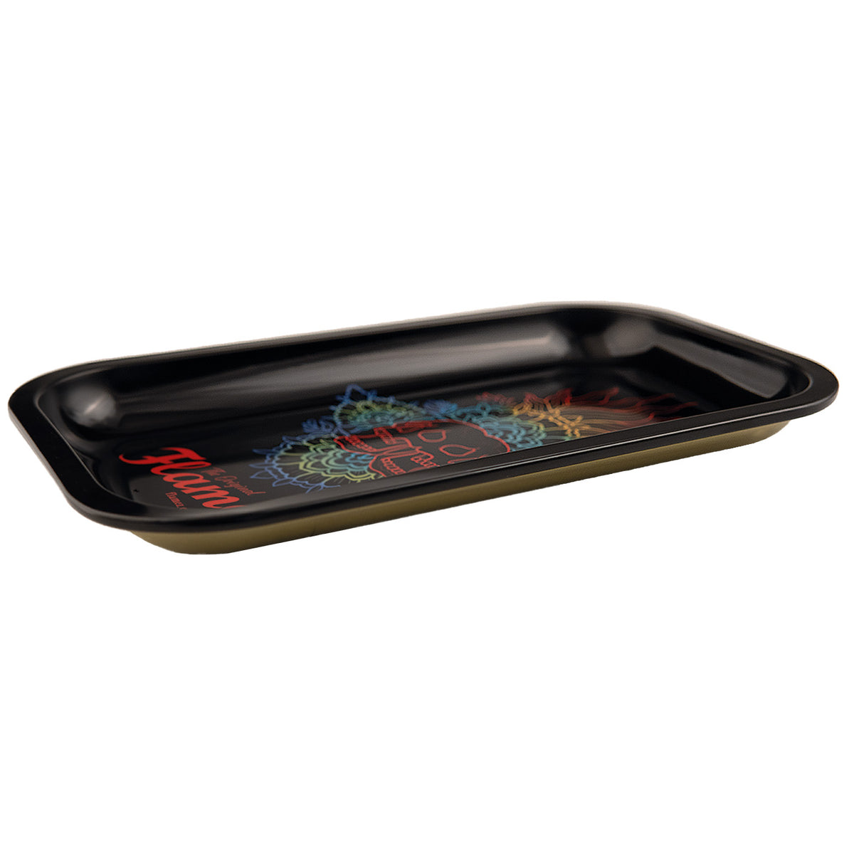 Display Flamez Rolling Tray Skull Medium 27x16 cm V2