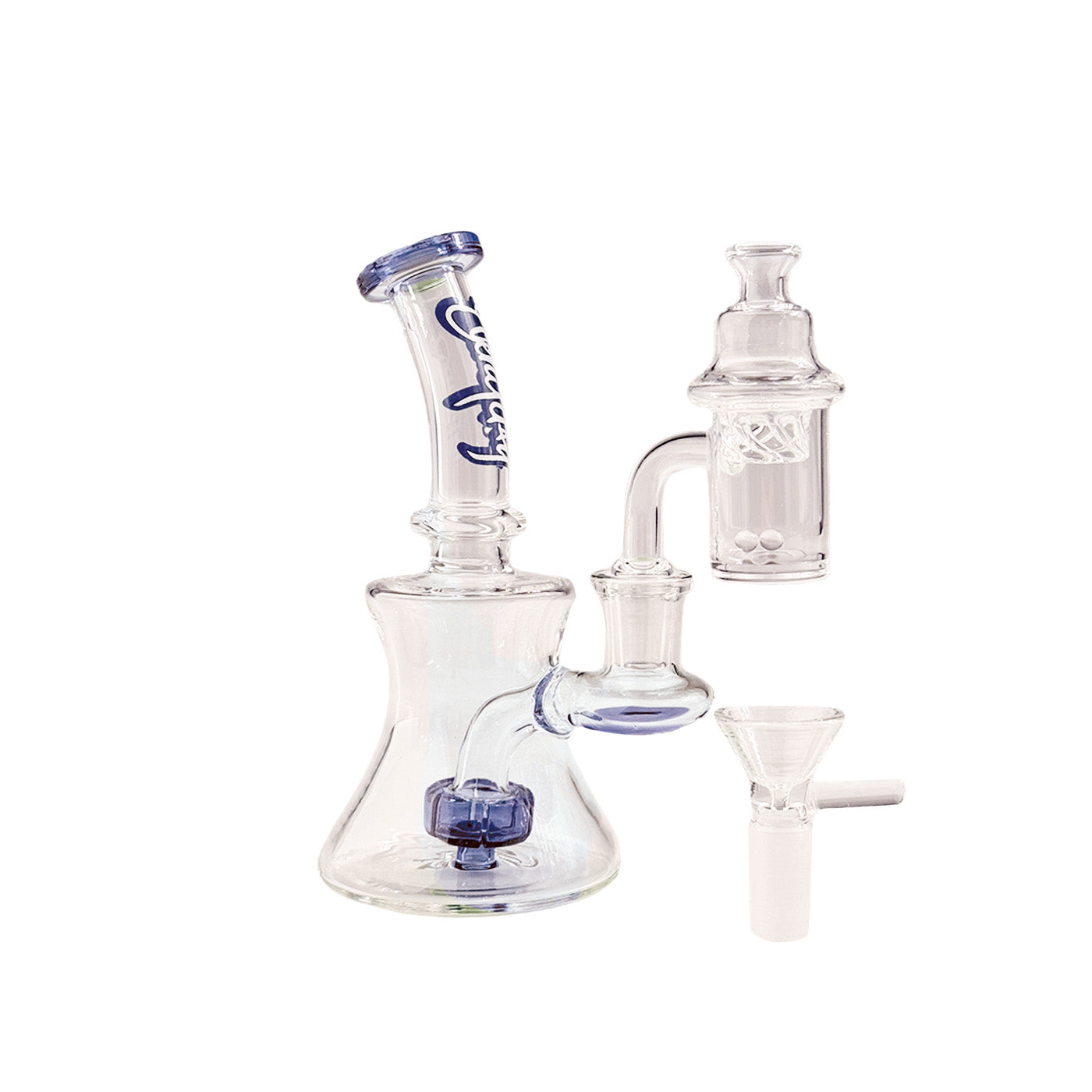 Dogg lbs Everyday Mini Rig Waterpijp Blauw