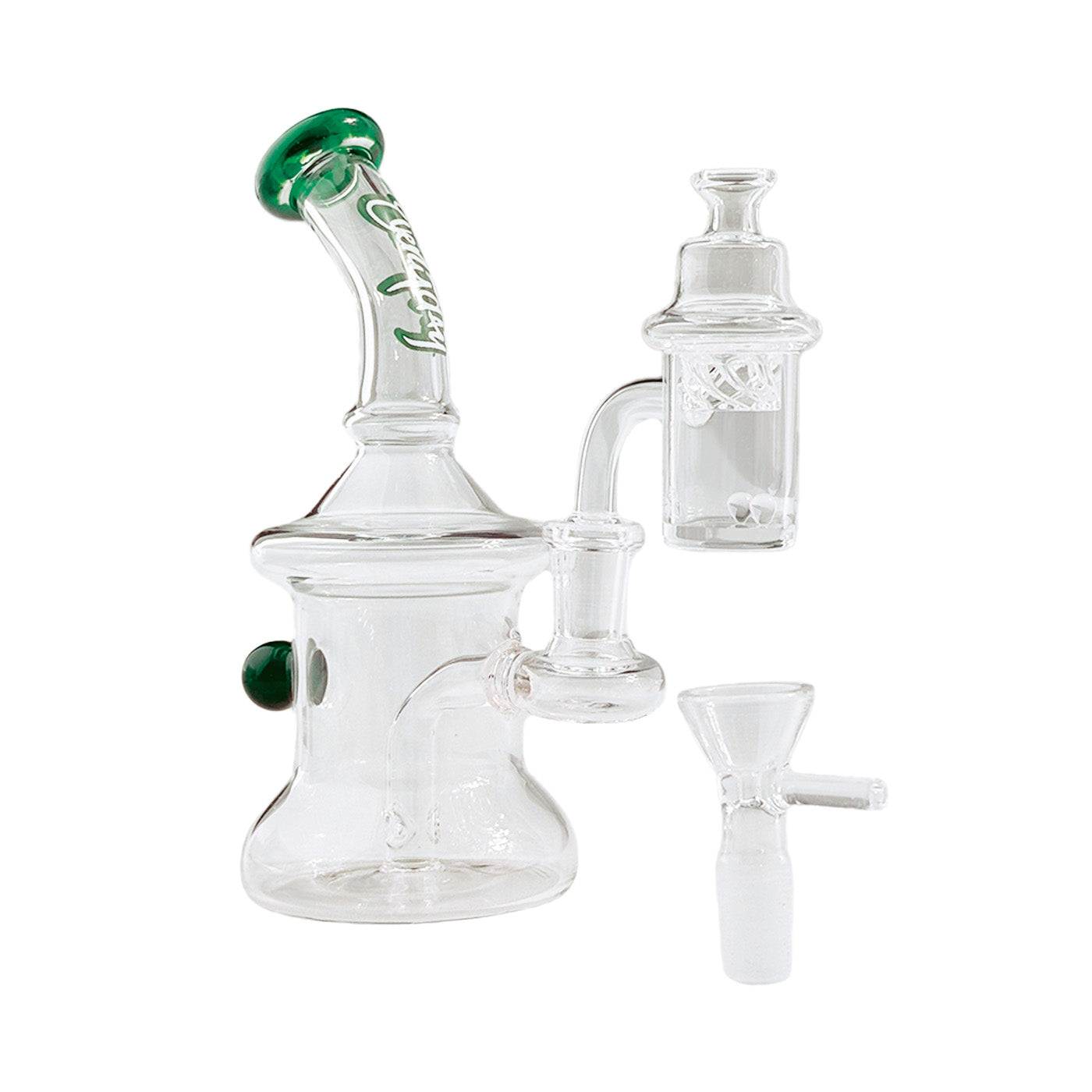 Dogg lbs Everyday Mini Rig Hydrant Waterpijp Groen
