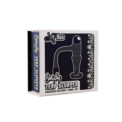 Dogg lbs Everyday Gegraveerde Quartz Banger 14 mm 90°