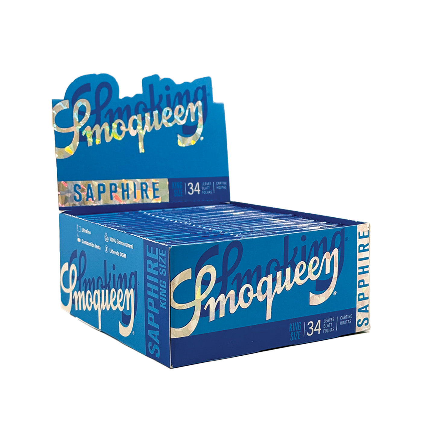 Display Smoking Smoqueen Sapphire King Size Slim