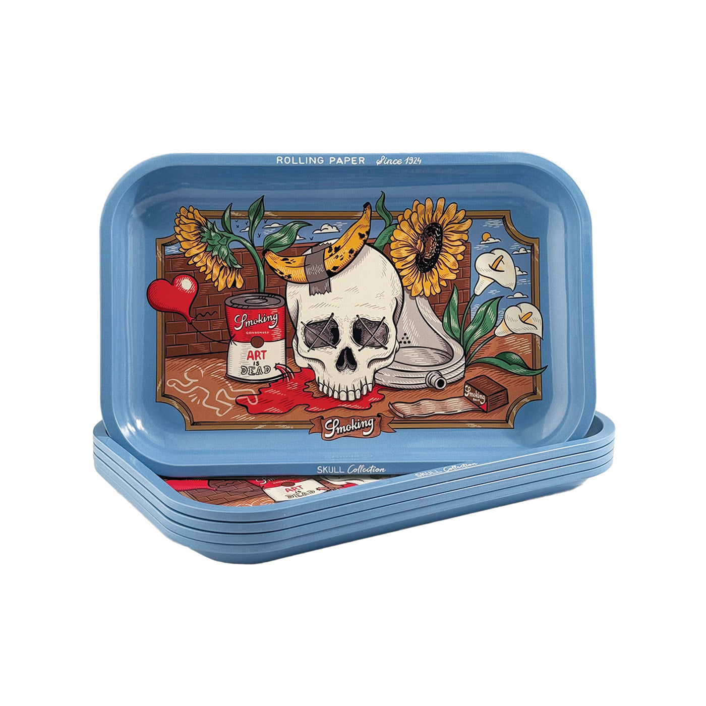 Display Smoking Rolling Tray Kunst Is Dood