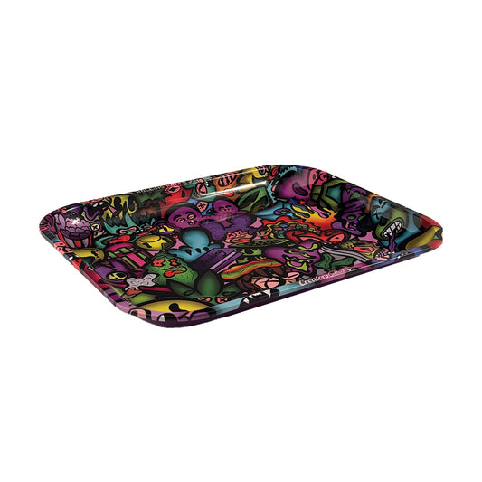 Display Smoking Rolling Tray Rampage XL