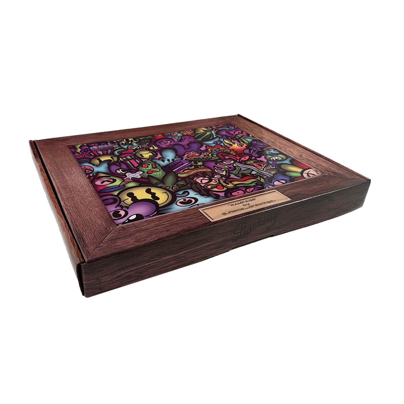 Display Smoking Rolling Tray Rampage XL