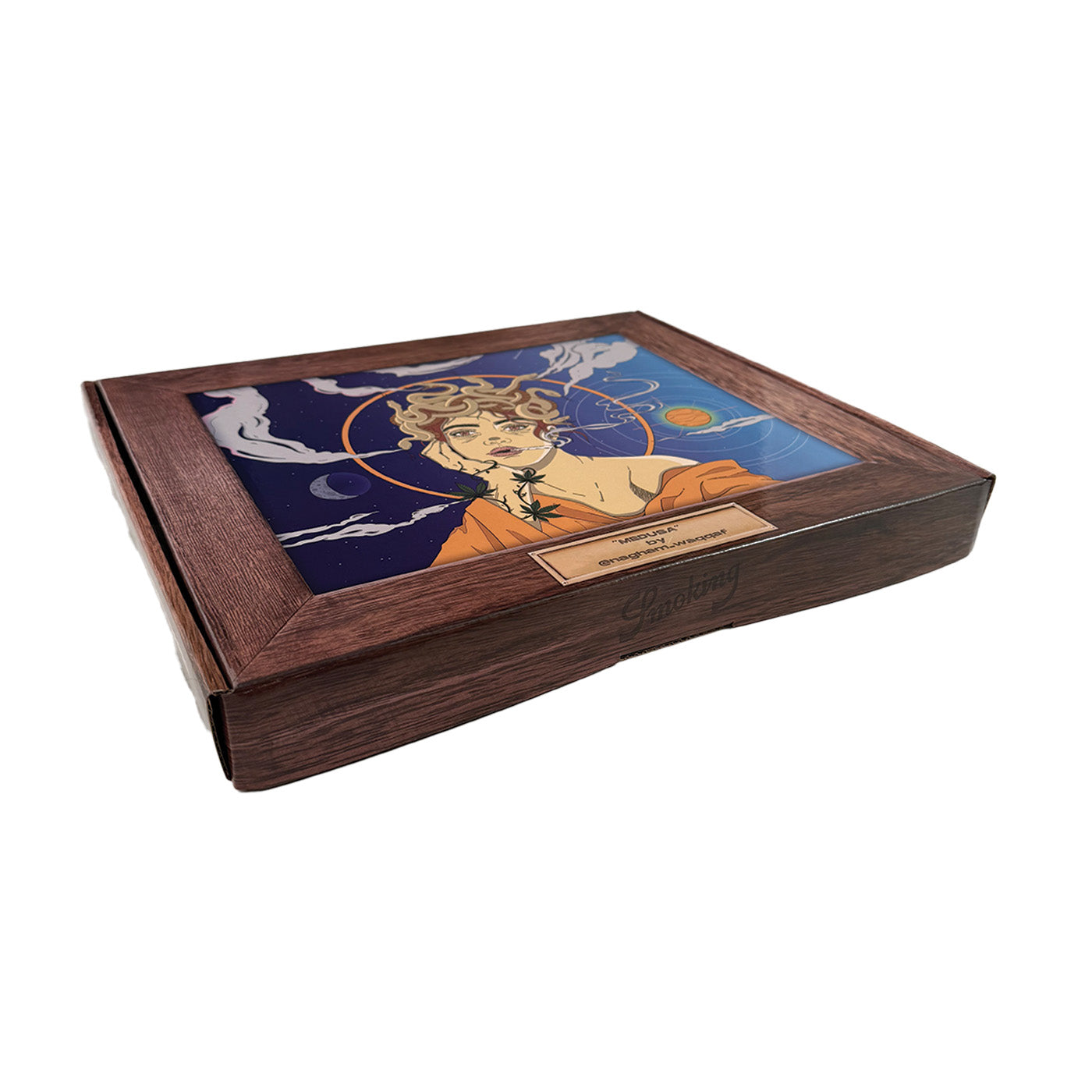 Display Smoking Rolling Tray Medusa XL