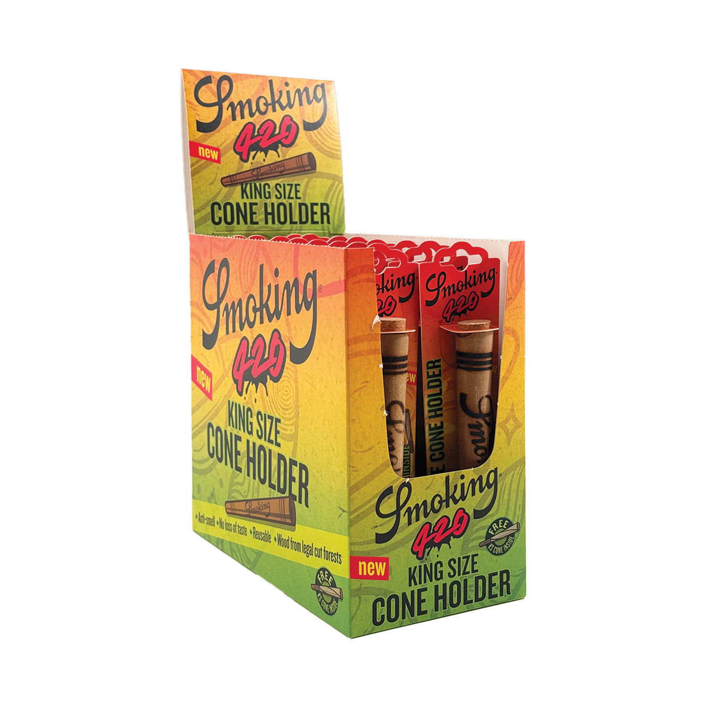 Display Smoking Houten Cone Houder KS