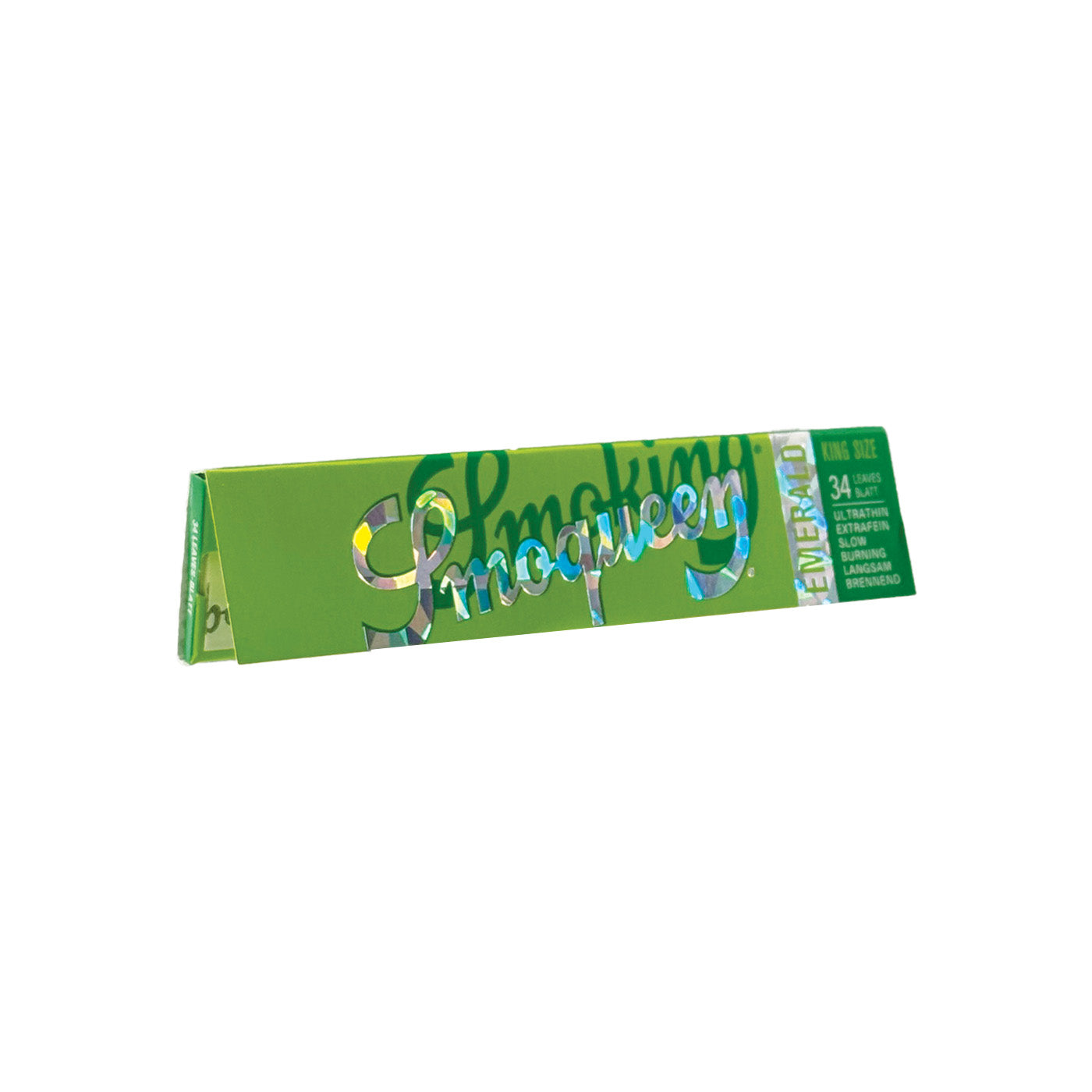 Display Smoking Smoqueen Emerald King Size 50 Pcs