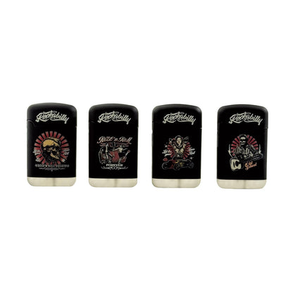 Display V-Fire Easy Torch Lighter Rock Music Design 20 Pcs