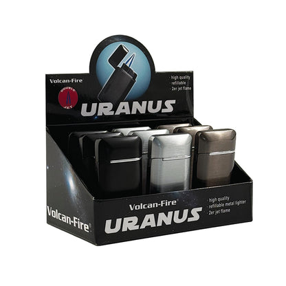 Display V-Fire Uranus Jet Lighter 9 Pcs
