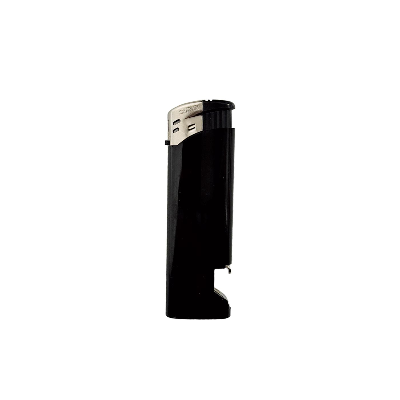Display Electronic Lighter with Bottle Opener Black 50 Pcs
