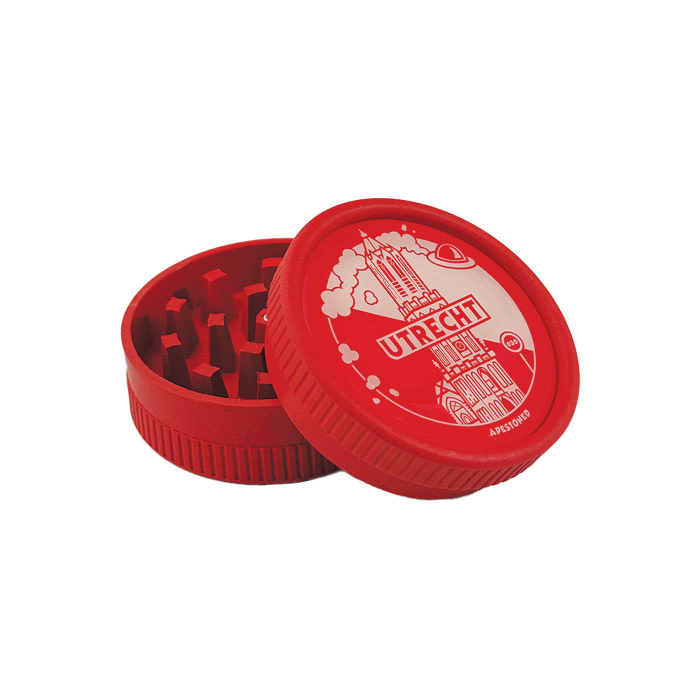 Display Bio-degradable Grinder met Magneet 55 mm Utrecht 24 St.