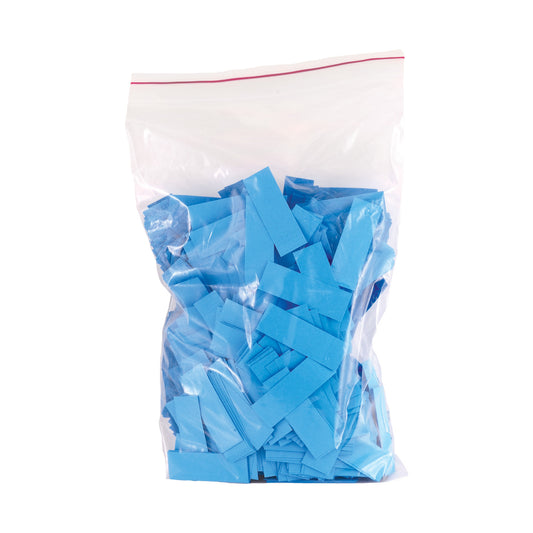 Bag colored paper tips blue 2000 pcs