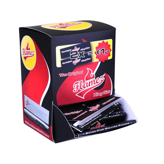 Flamez king size regular tower box 100 pcs