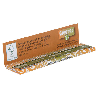 Display greengo unbleached king size slim 50 pcs