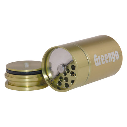 Weedmill Aluminum Grinder 2 Parts Mm Lime Green