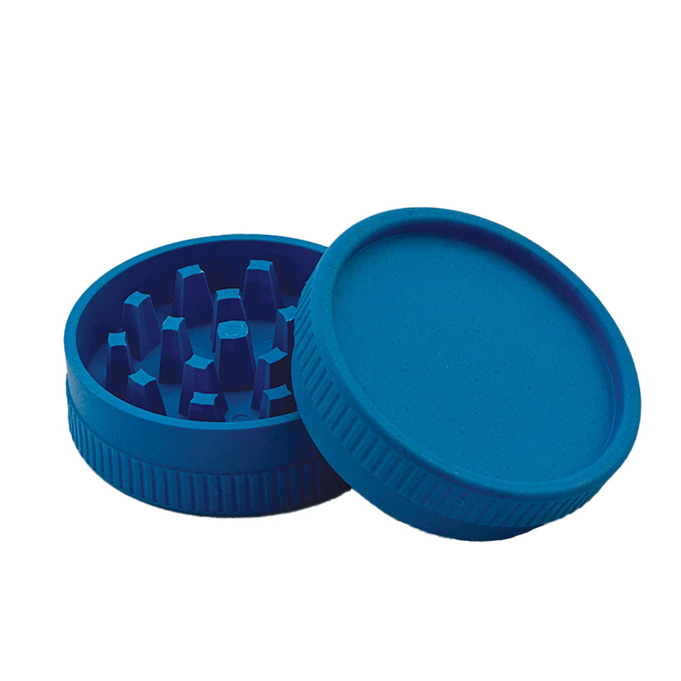 Biodegradable Grinder Blue 2-Parts 55 mm