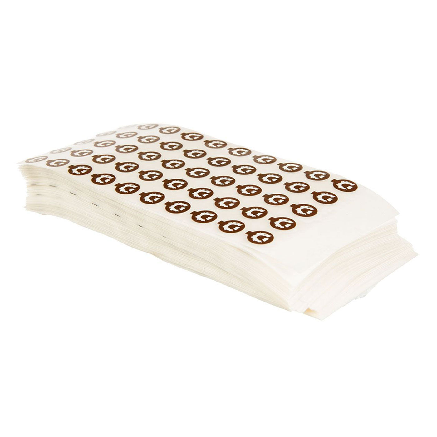 Jack Pod Label Sheet Brown 50 Pcs