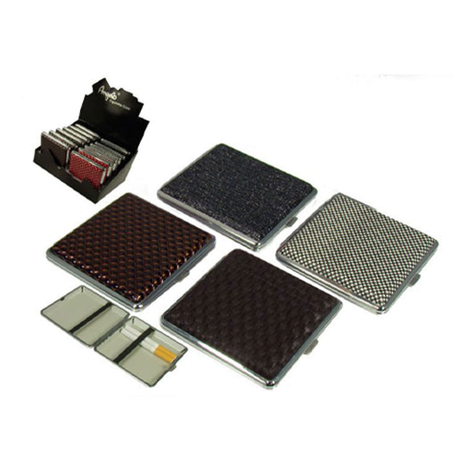 Display metal cigarette case design 18 cig 12 pcs