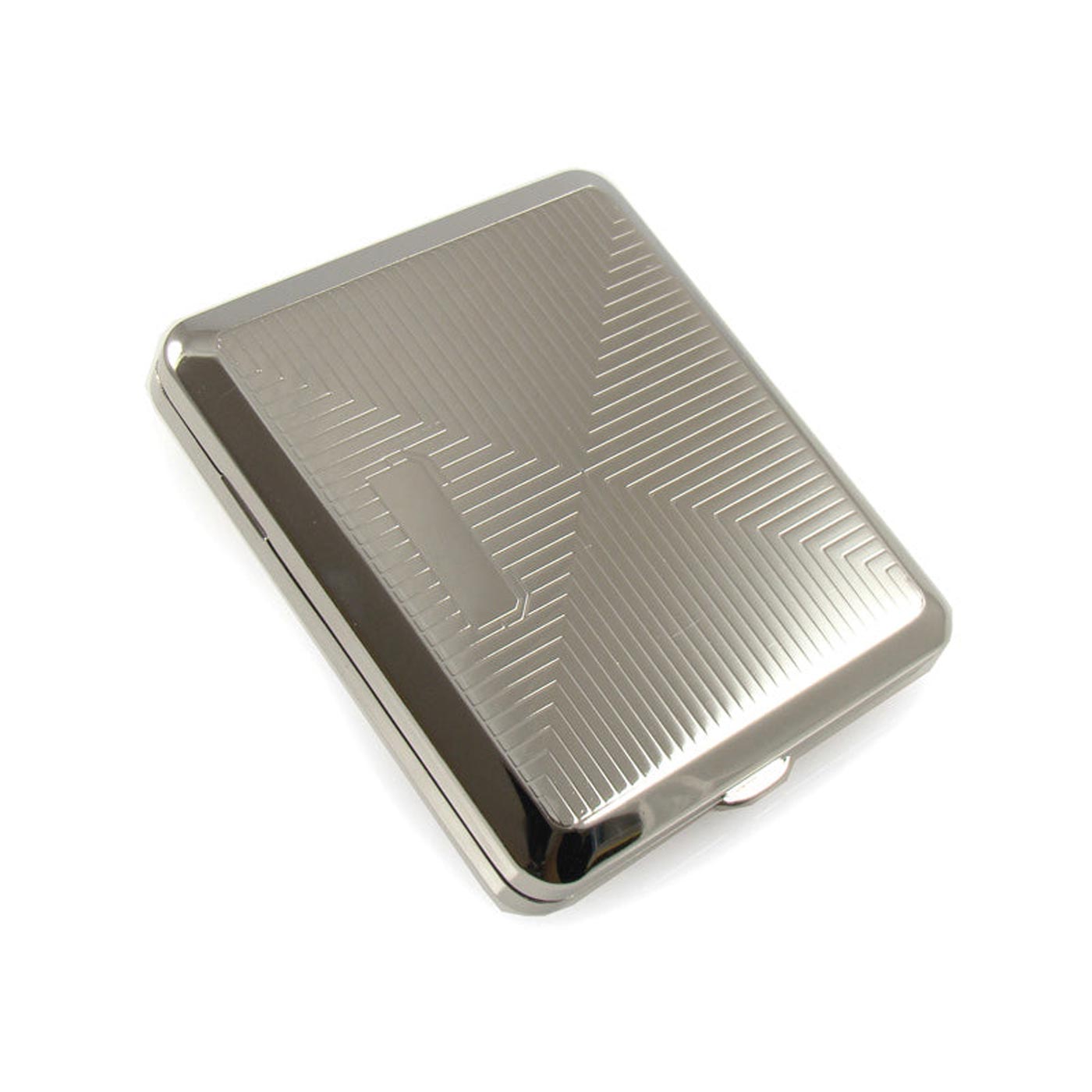 Angelo 18 cig case chrome rhombus rubber