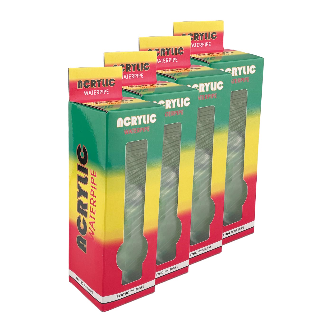 Dreamliner acryl bongs colored 25cm 4 pcs – dutchleaf.com