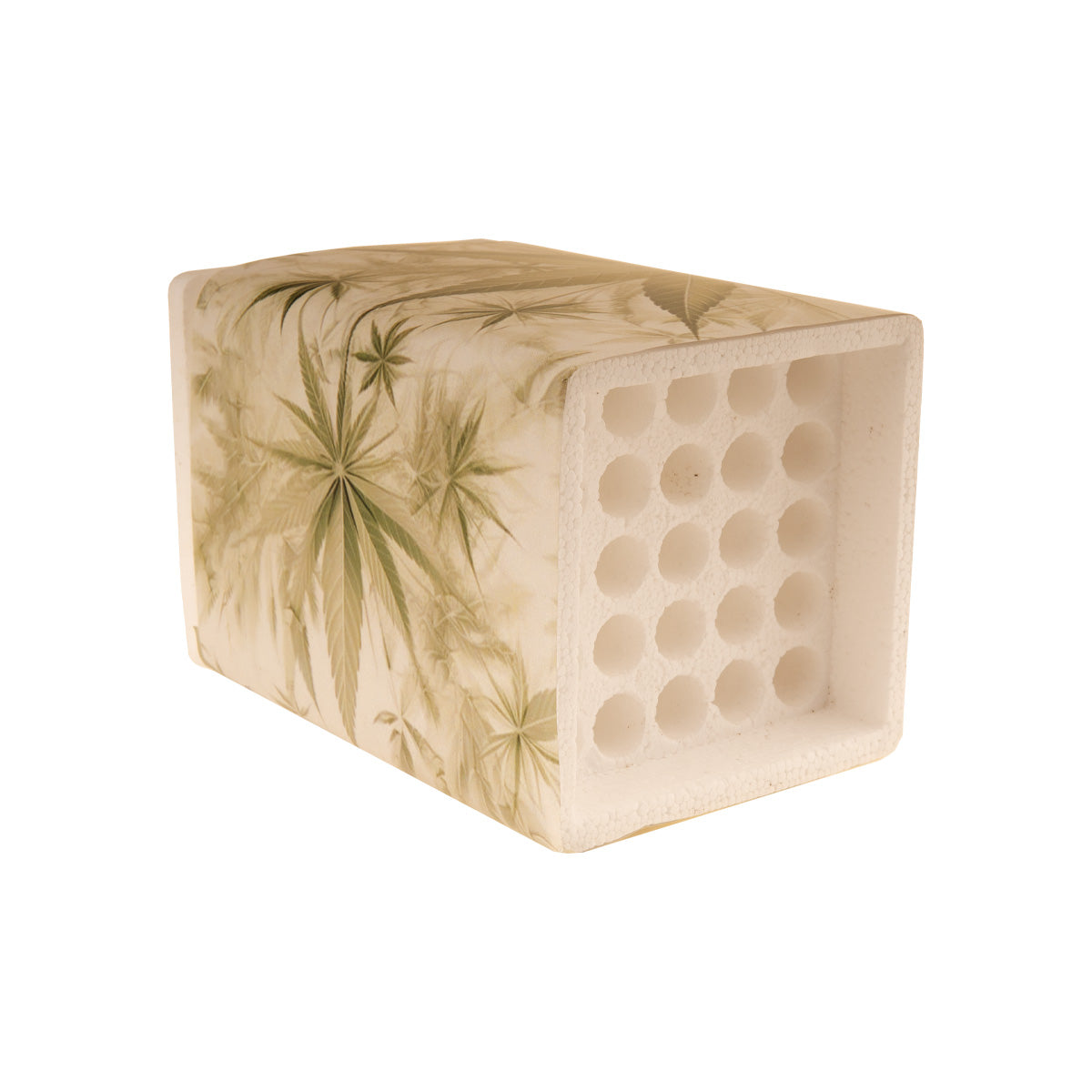 CONE SHAKER 25 CONES FILLER BOX WHITE LEAF
