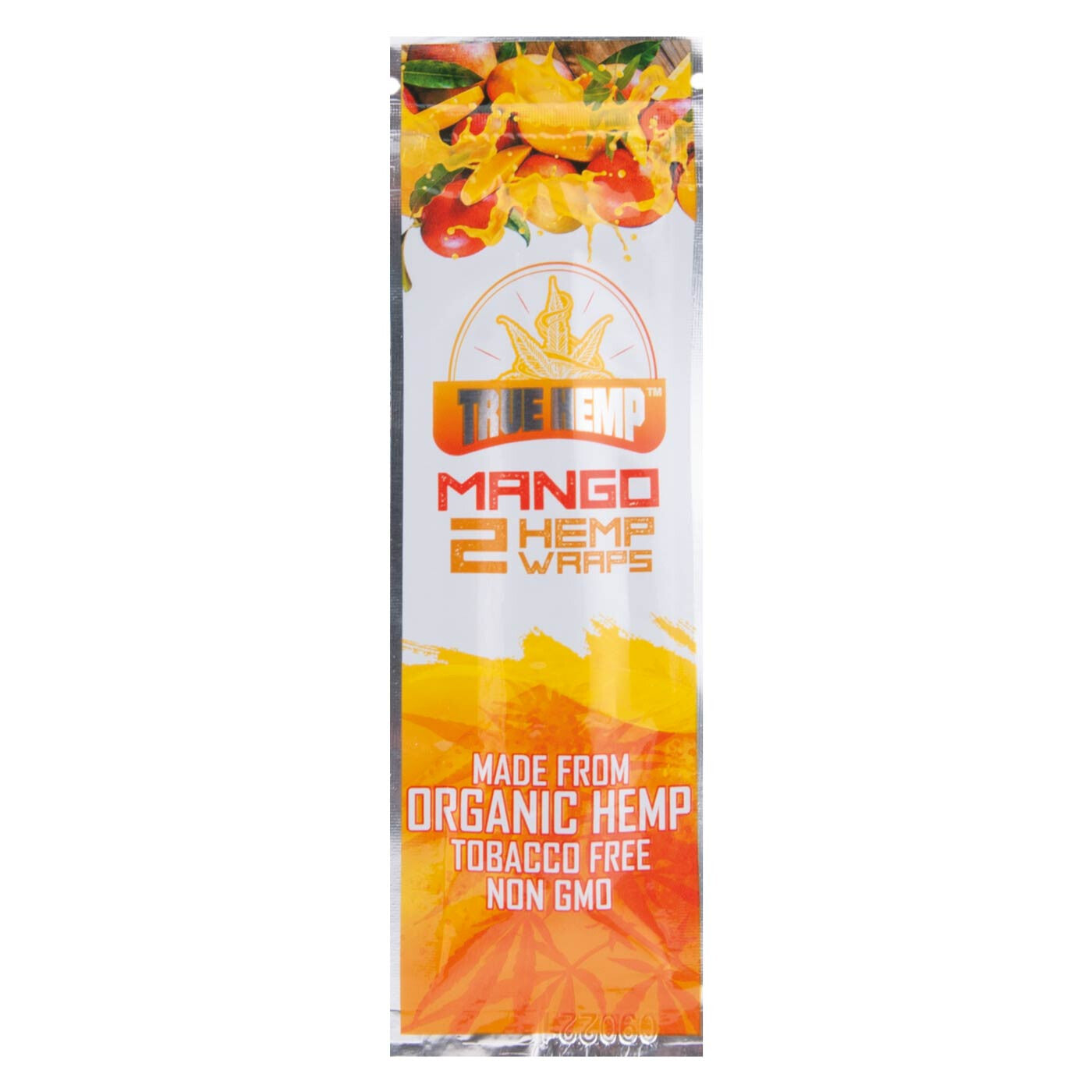 True Hemp Blunt Wraps Mango 2 Pcs