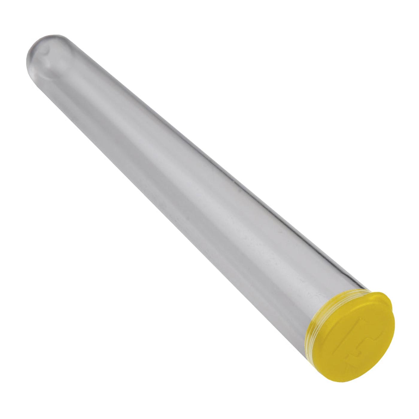 J-Pack Clear Joint Tubes 100 mm w/ Yellow Caps 1000 Pcs