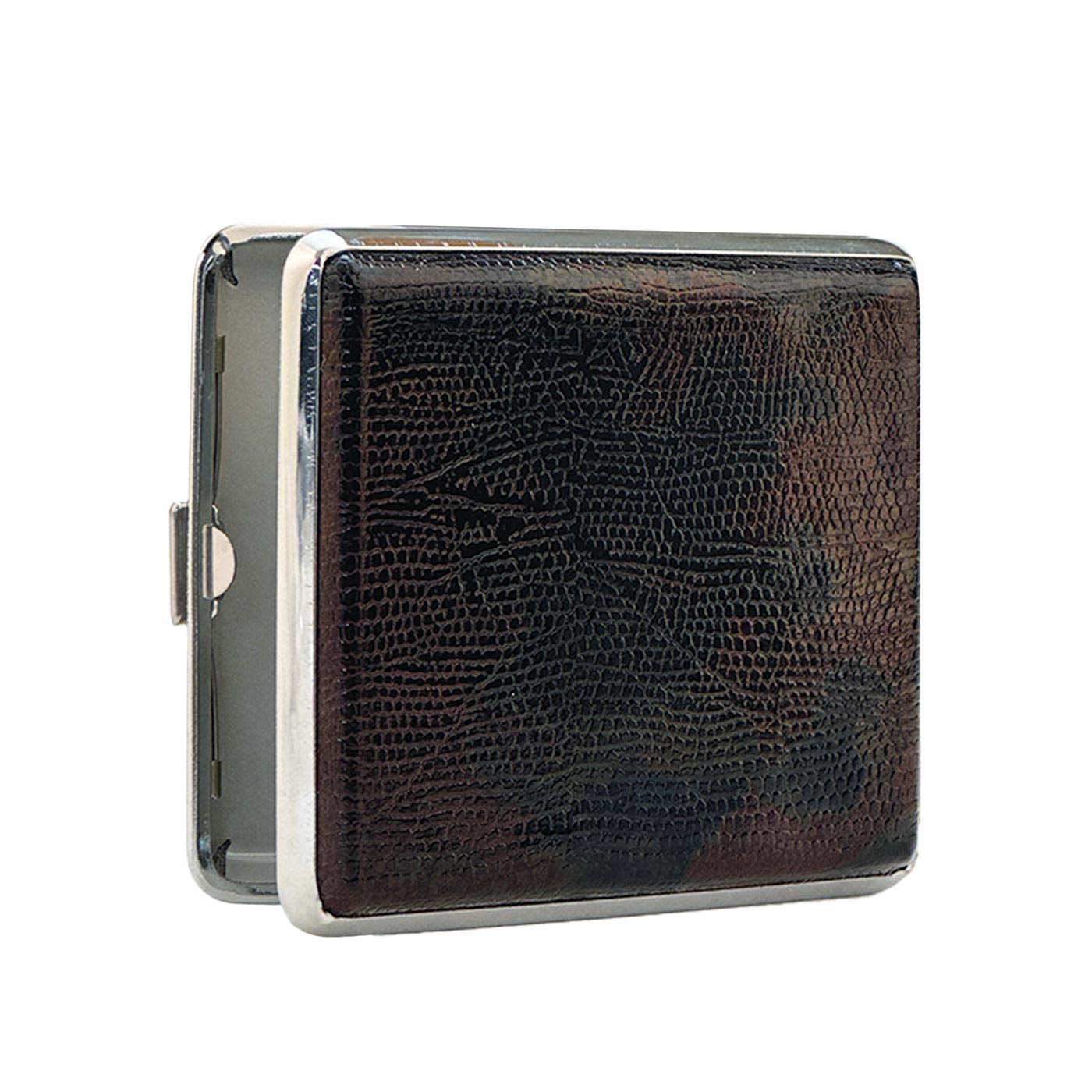 Display cigarette case leather look 12 pcs