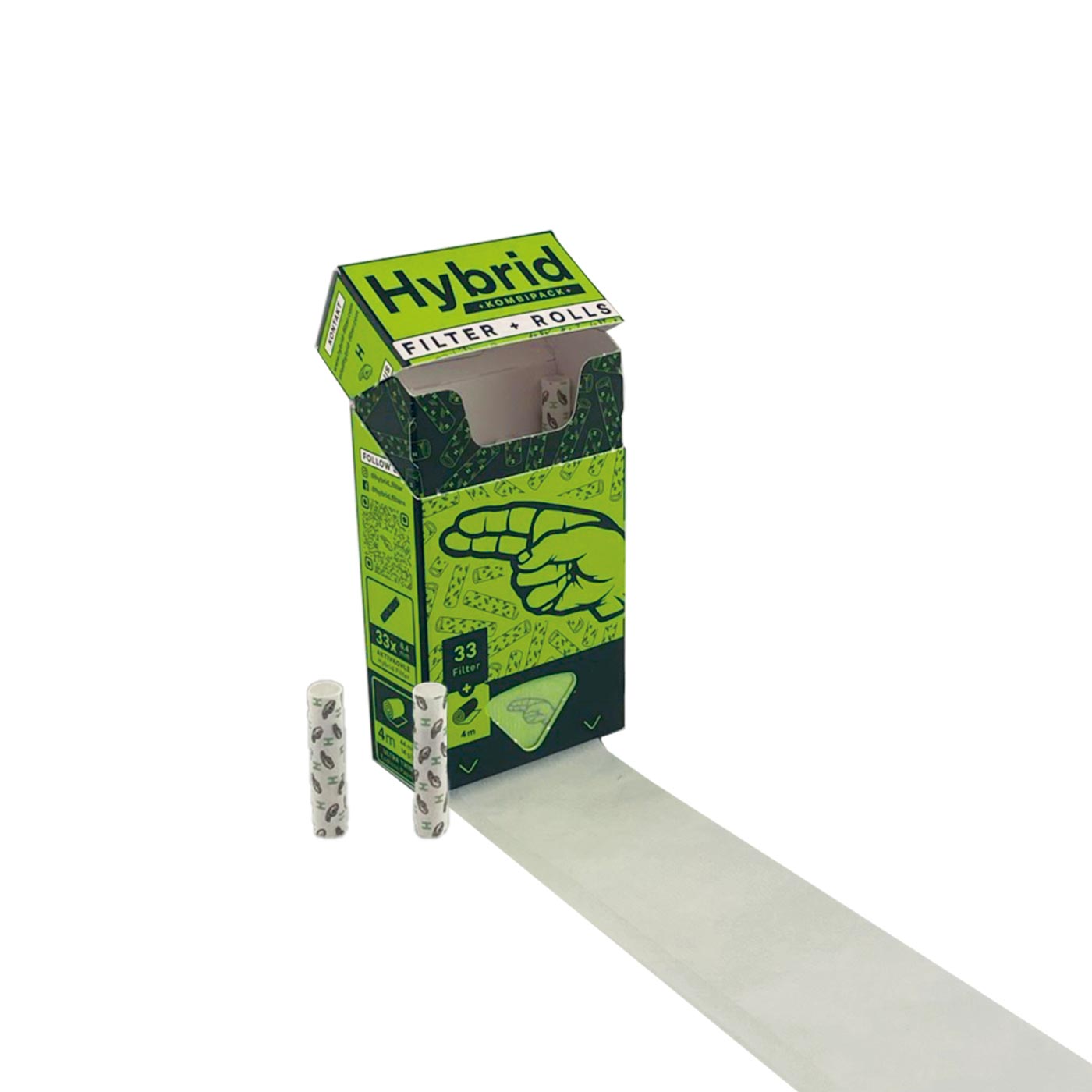 Display Hybrid Kombipack 33 Filters + Rolls 12 St.