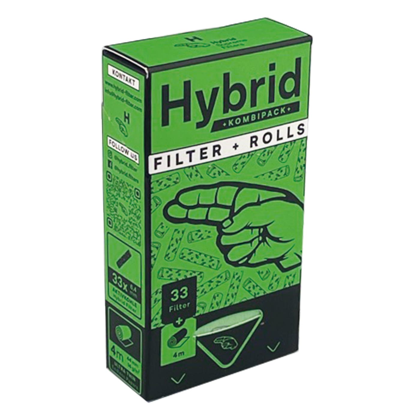 Display hybrid kombipack 33 filters + rolls 12 pcs