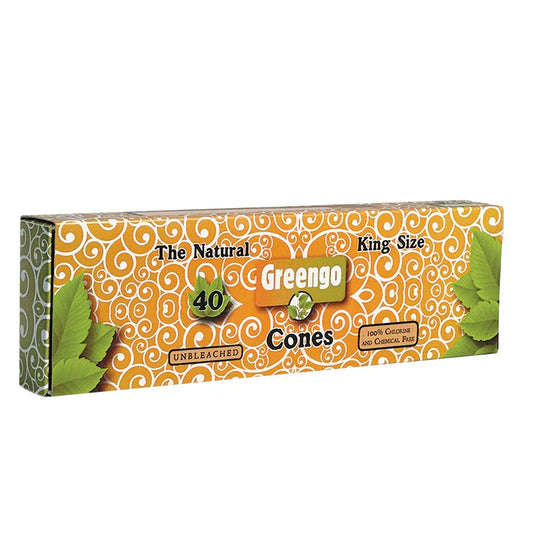 Greengo King Size Cones 109/26 mm 40 Pcs