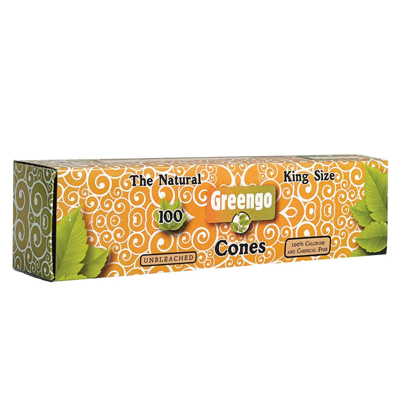 Greengo King Size Cones 109/26 mm 100 Pcs