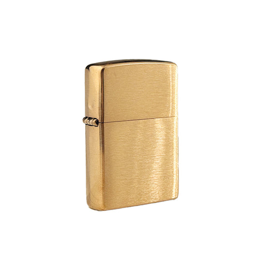 Zippo regular brass brushed