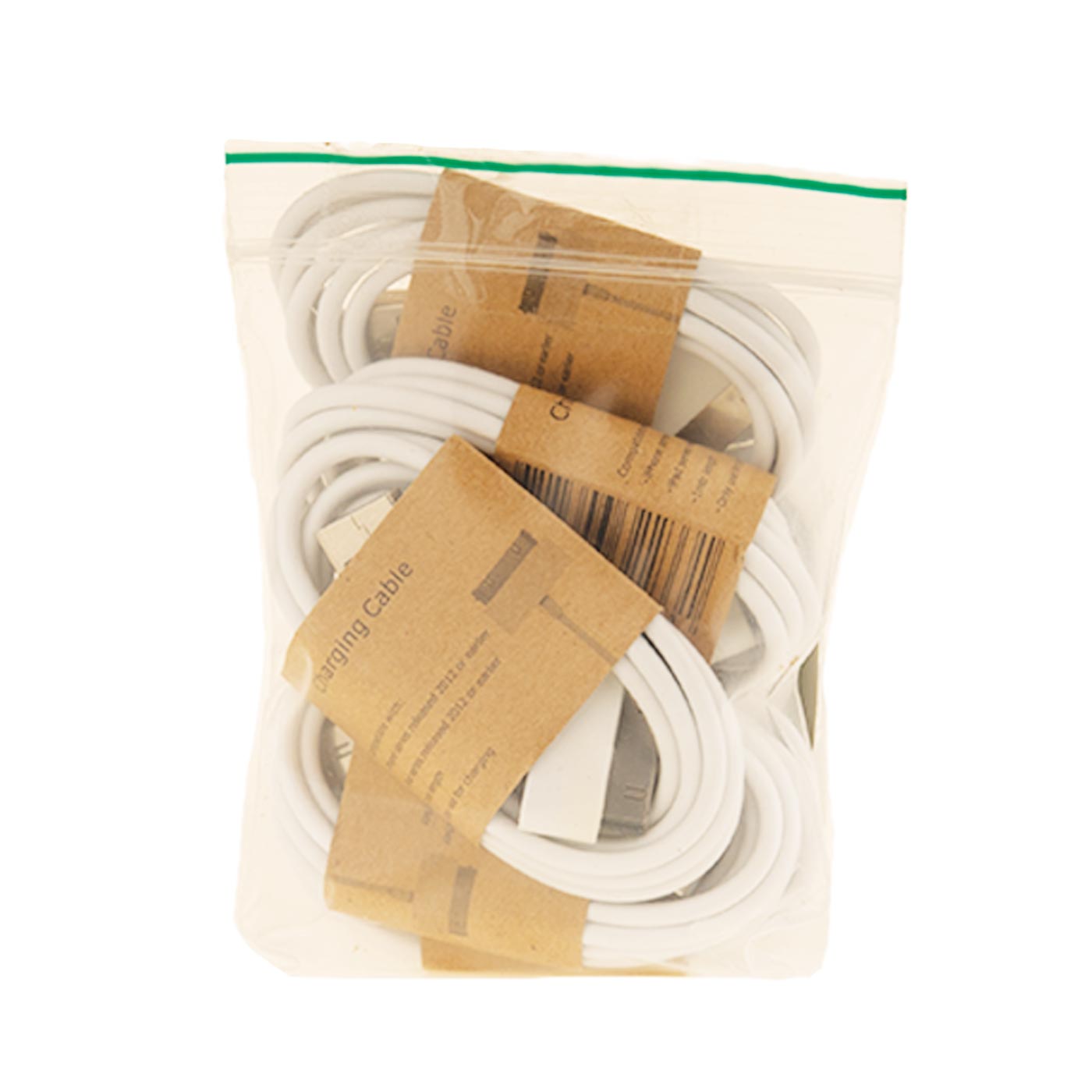 Grab n go cable usb > 30-pin 1m - white 5pcs