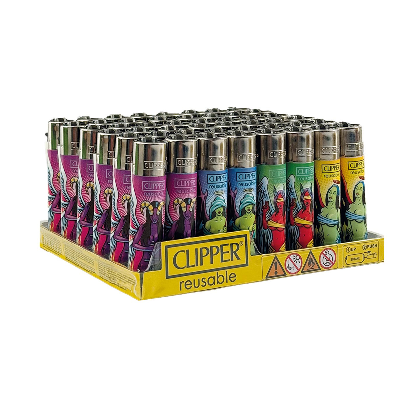 DISPLAY CLIPPER ANGEL VS DEMON 48PCS