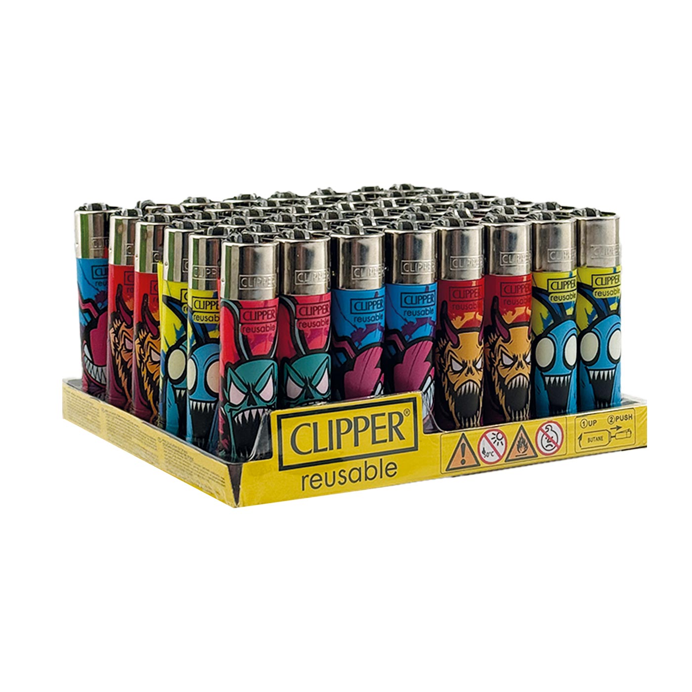 DISPLAY CLIPPER MONSTERS 4 48PCS