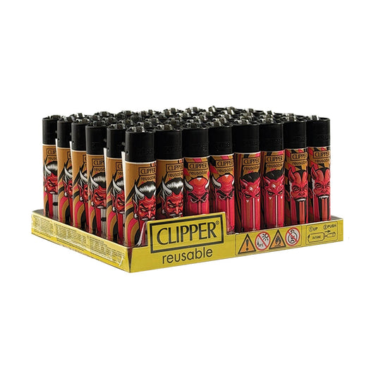 Display Clipper Pure Large Demon Design 48 Pcs