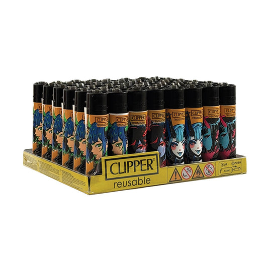 Display Clipper Pure Large Dangerous Girl Design 48 Pcs