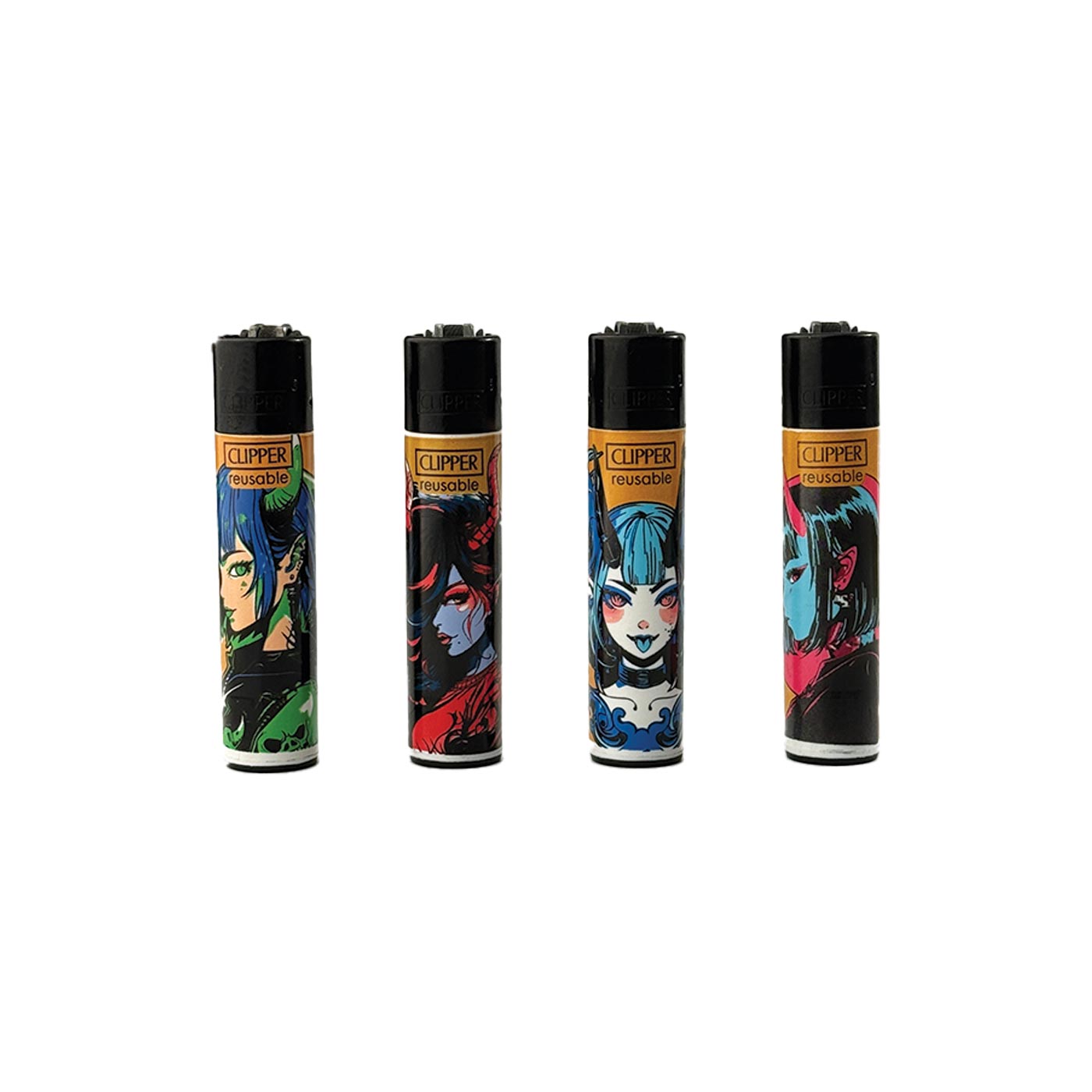 Display Clipper Pure Large Dangerous Girl Design 48 Pcs
